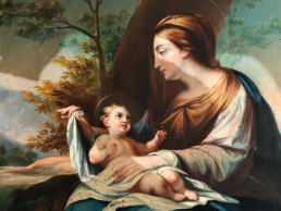 Restauro - MA Restauri vivere di arte restaurando i beni culturali - Madonna Con Bambino - Maria Laura Berlinguer Stile Italiano - Made in Italy arte arts