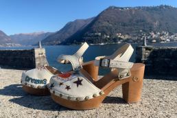 Le Gabrielle zoccoli - Gabriella Sala - Maria Laura Berlinguer stile italiano - made in italy - fatto in italia - moda donna - scarpe - fashion - artigianato italiano